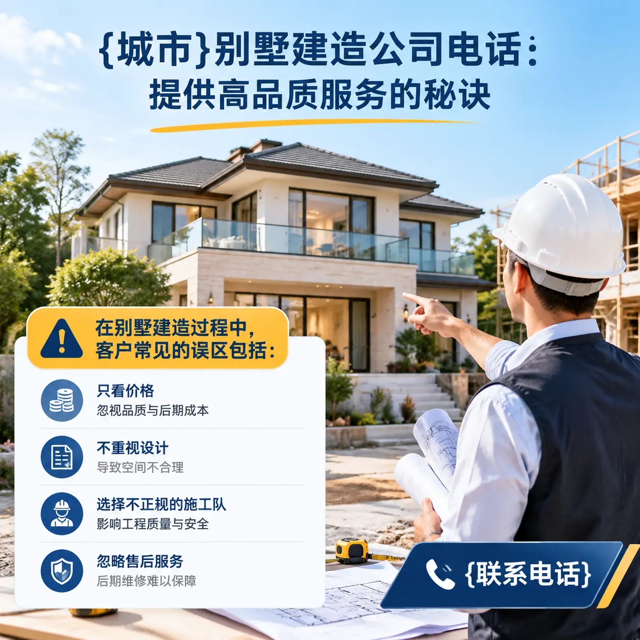 黔西南别墅建造公司电话：提供高品质服务的秘诀