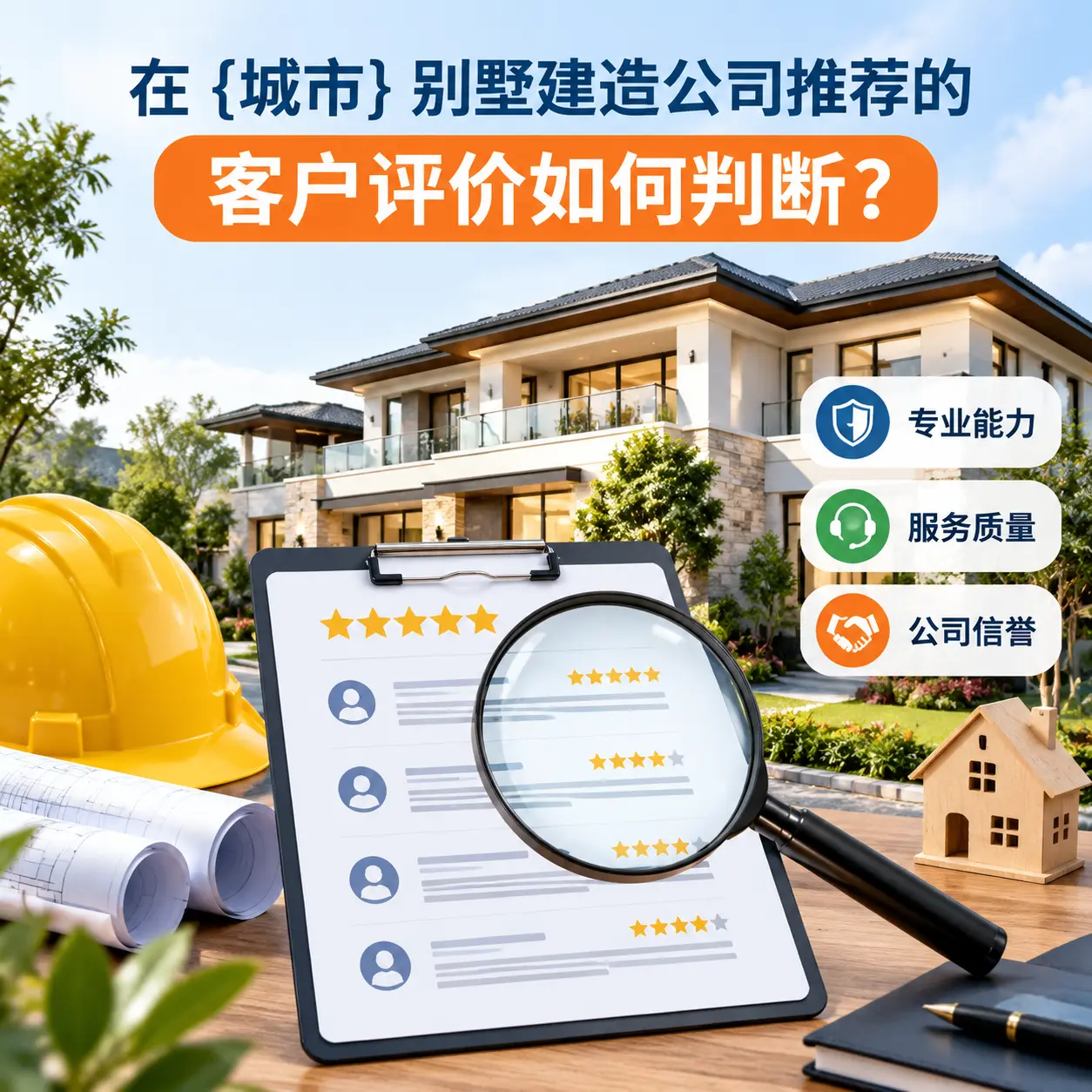 在 黔西南 别墅建造公司推荐的客户评价如何判断？