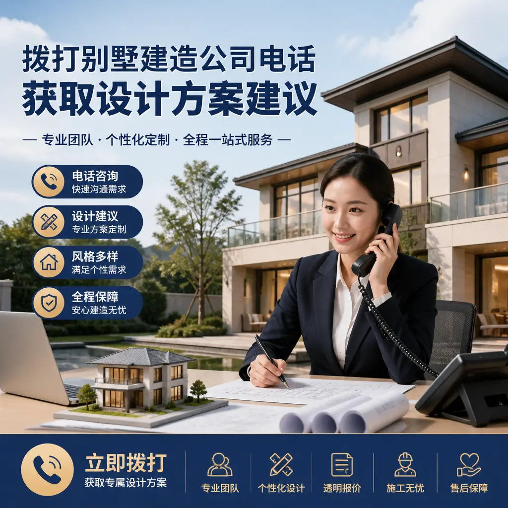 拨打黔西南别墅建造公司电话，获取设计方案建议