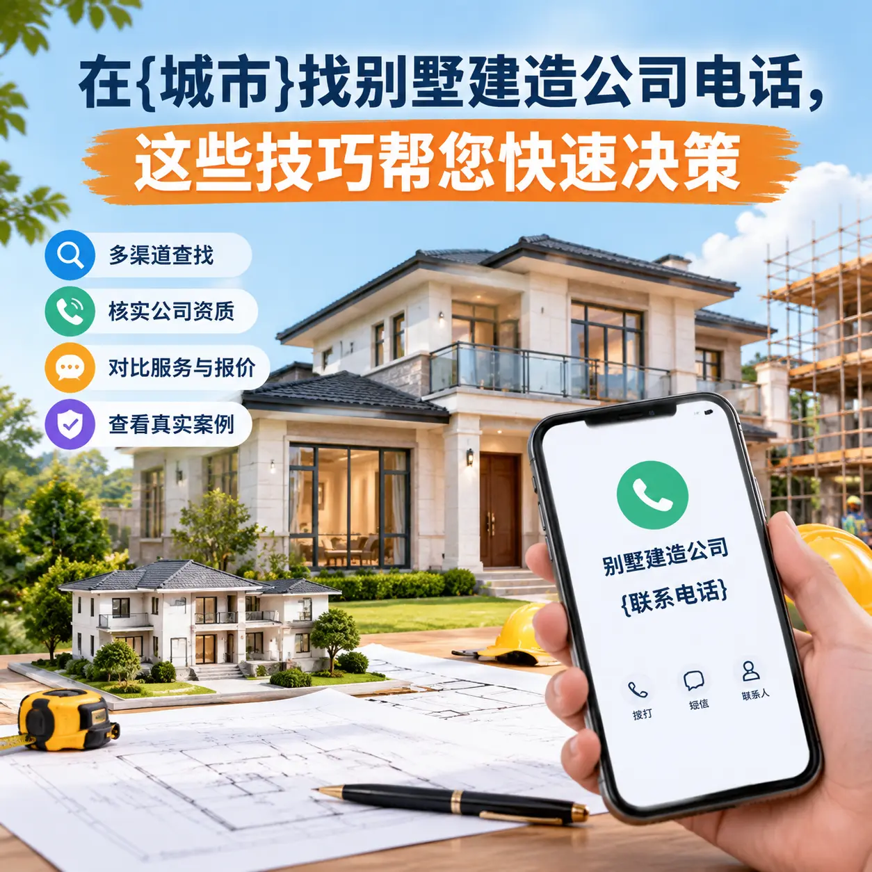 在黔西南找别墅建造公司电话,这些技巧帮您快速决策