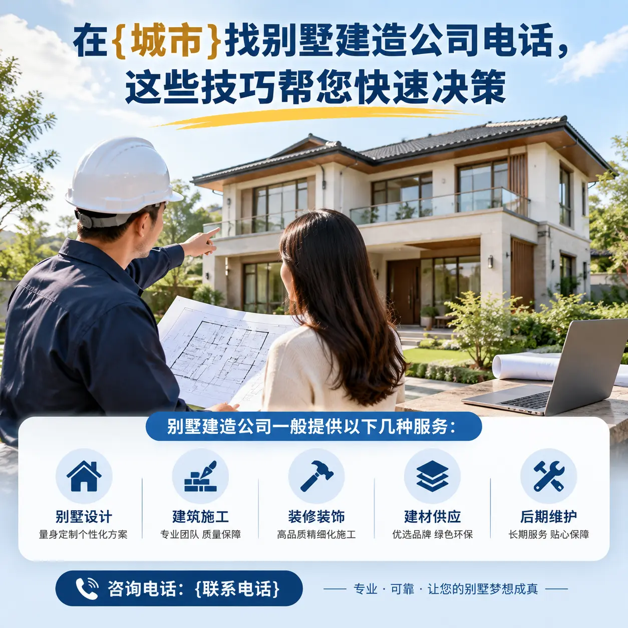 在黔西南找别墅建造公司电话,这些技巧帮您快速决策