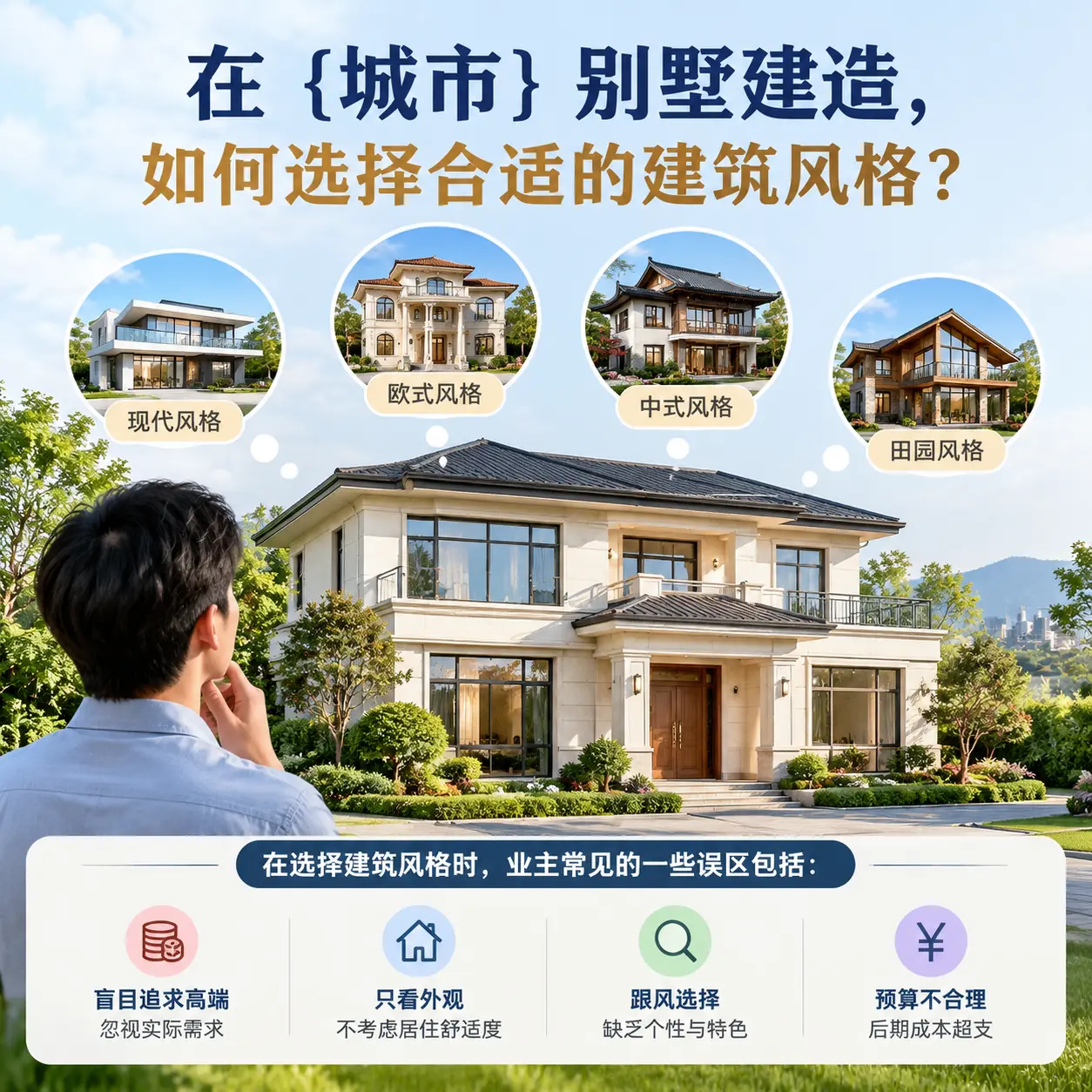 在 黔西南 别墅建造,如何选择合适的建筑风格?