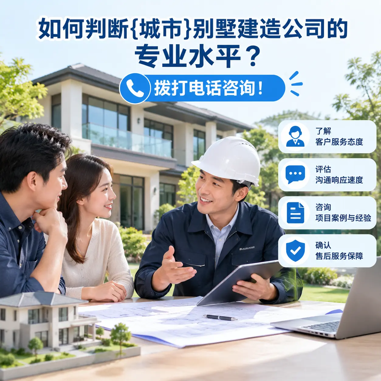 如何判断黔西南别墅建造公司的专业水平？拨打电话咨询！